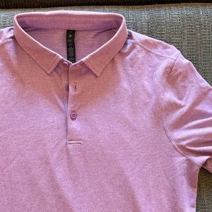 lululemon athletica Lavender Polo Shirt
